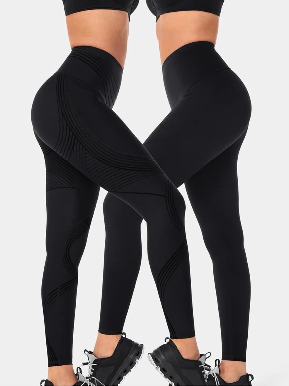 Women’s Fanka Body Sculpt Side Pocket Leggings 2.0, Seamless Front, reversible